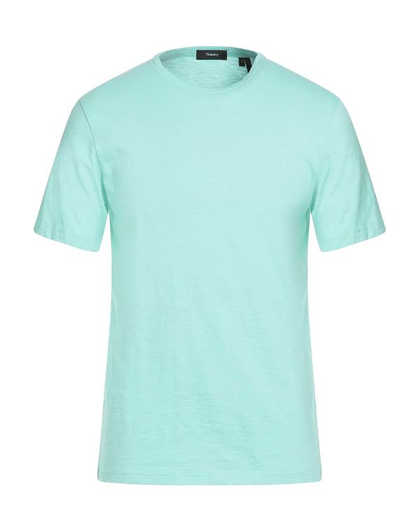 セオリー メンズ トップス Tシャツ THEORY ベーシック Tシャツ Light Green グリーン