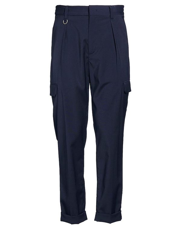 パウロペコラ メンズ ボトムス カジュアルパンツ カーゴパンツ PAOLO PECORA Midnight Blue ブルー｜ReVida 店