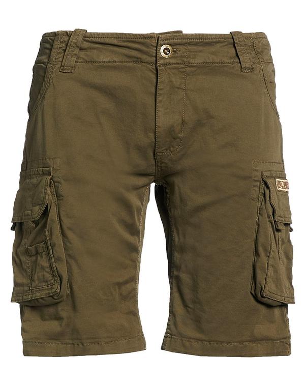 アルファインダストリーズ メンズ ボトムス ハーフパンツ・ショーツ ショートパンツ&バミューダパンツ ALPHA INDUSTRIES & Military Green グリーン|ReVida 店