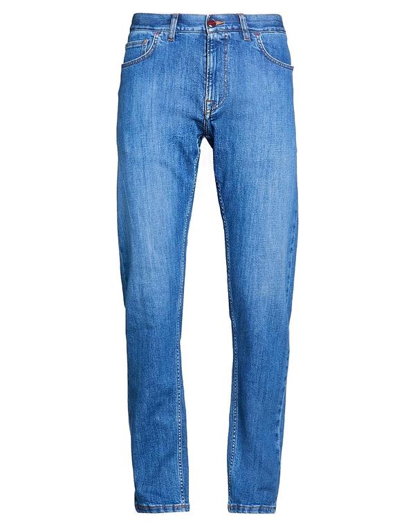 イザイア メンズ ボトムス デニムパンツ ジーンズ ISAIA Blue ブルー｜ReVida 店