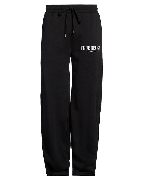 トゥルーレリジョン メンズ ボトムス カジュアルパンツ スウェットパンツ TRUE RELIGION Black ブラック｜ReVida 店