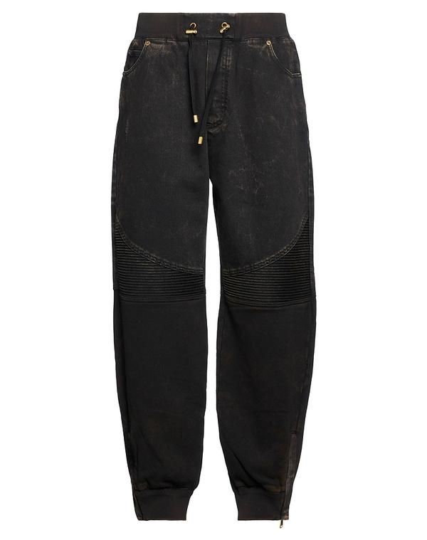 バルマン メンズ ボトムス デニムパンツ ジーンズ BALMAIN Black ブラック|ReVida 店