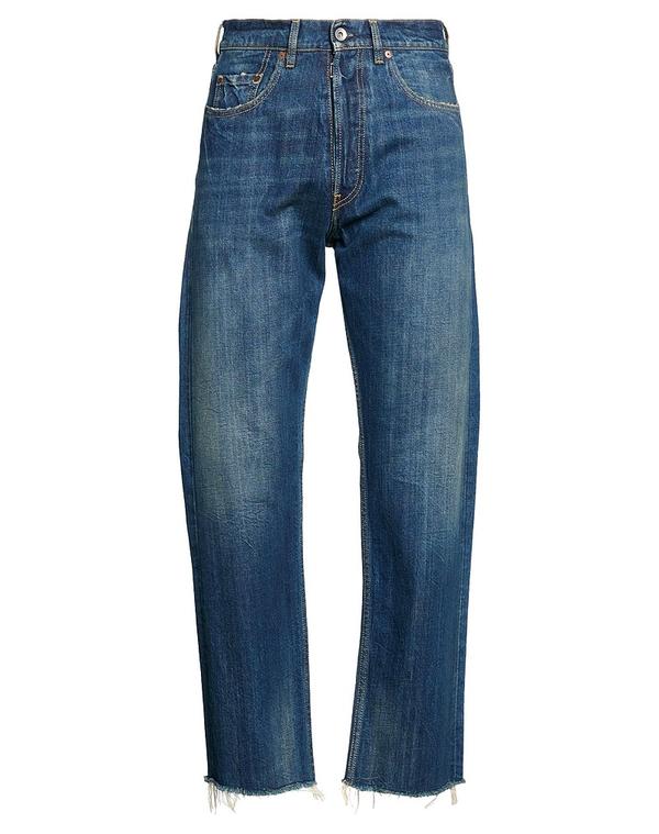 マルタンマルジェラ メンズ ボトムス デニムパンツ ストレートレッグ MAISON MARGIELA Blue ブルー|ReVida 店