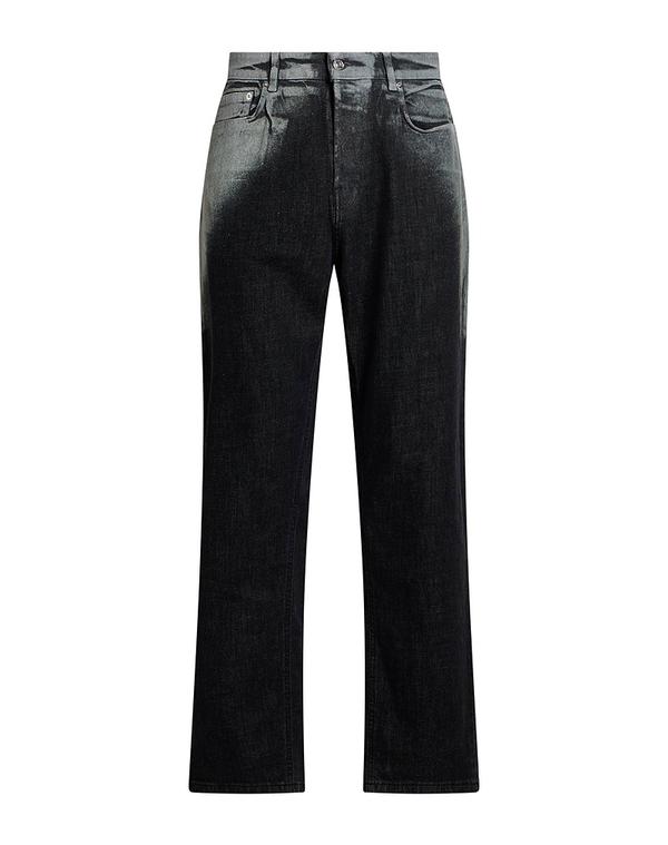 アイスバーグ メンズ ボトムス デニムパンツ ストレートレッグ ICEBERG Black ブラック|ReVida 店