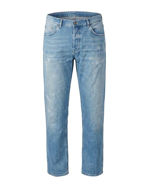 ドンダップ メンズ ボトムス デニムパンツ ジーンズ DONDUP Blue ブルー｜ReVida 店