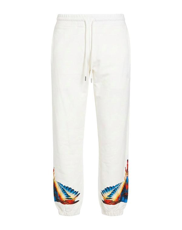 マルセロバーロン メンズ ボトムス カジュアルパンツ MARCELO BURLON White ホワイト｜ReVida 店