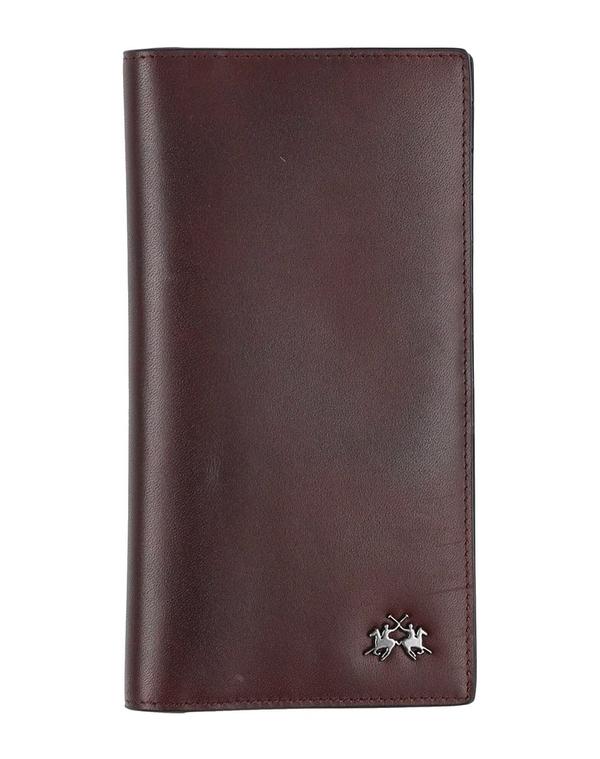 ラ マルティーナ メンズ アクセサリー 財布 LA MARTINA Dark Brown ブラウン|ReVida 店