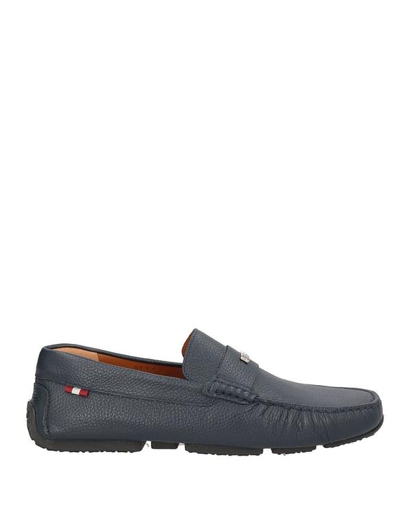 バリー メンズ シューズ スリッポン・ローファー モカシン BALLY Navy ネイビー|ReVida 店