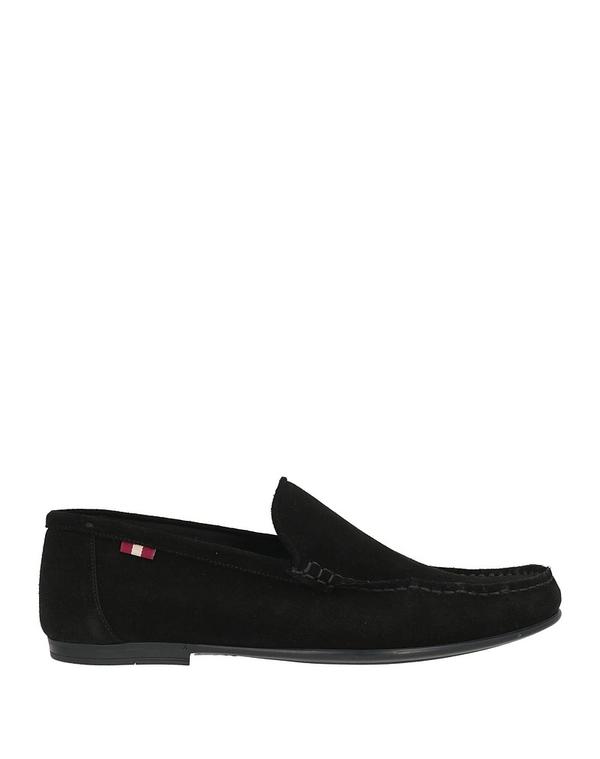 バリー メンズ シューズ スリッポン・ローファー モカシン BALLY Black ブラック｜ReVida 店