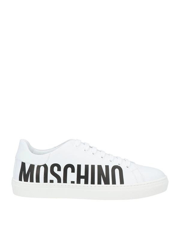 モスキーノ メンズ シューズ スニーカー MOSCHINO White ホワイト｜ReVida 店 58,080円