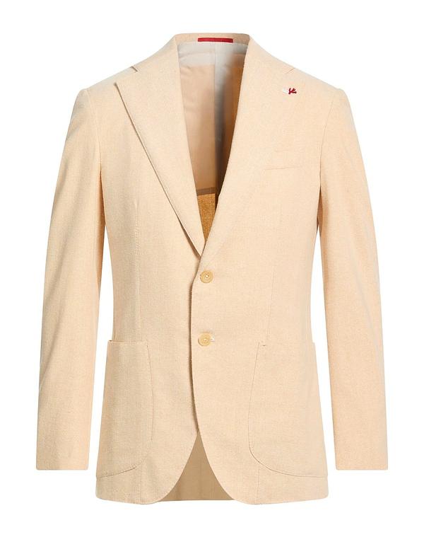 イザイア メンズ アウター ジャケット・ブルゾン テーラードジャケット ISAIA Off White オフホワイト|ReVida 店