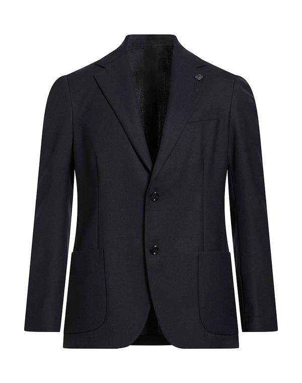 ラルディーニ メンズ アウター ジャケット・ブルゾン LARDINI Midnight Blue ブルー|ReVida 店