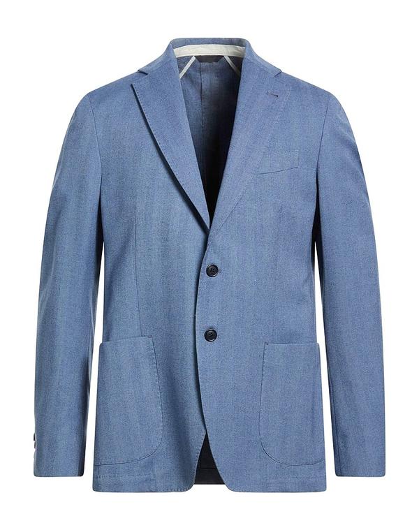 トンボリーニ メンズ アウター ジャケット・ブルゾン TOMBOLINI Blue Gray グレー|ReVida 店