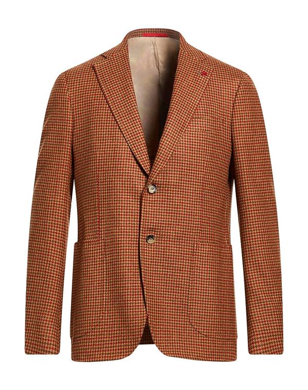 イザイア メンズ アウター ジャケット・ブルゾン ISAIA Camel キャメル｜ReVida 店