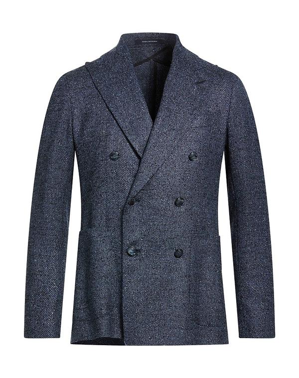 タリアトーレ メンズ アウター ジャケット・ブルゾン テーラードジャケット TAGLIATORE Blue ブルー｜ReVida 店 73,040円