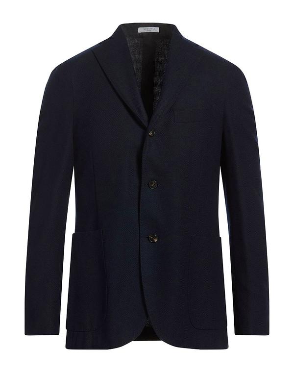 ボリオリ メンズ アウター ジャケット・ブルゾン テーラードジャケット BOGLIOLI Midnight Blue ブルー|ReVida 店