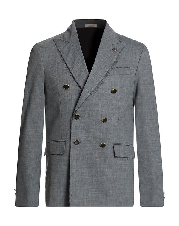オフィシナ 36 メンズ アウター ジャケット・ブルゾン テーラードジャケット OFFICINA 36 Gray グレー|ReVida 店