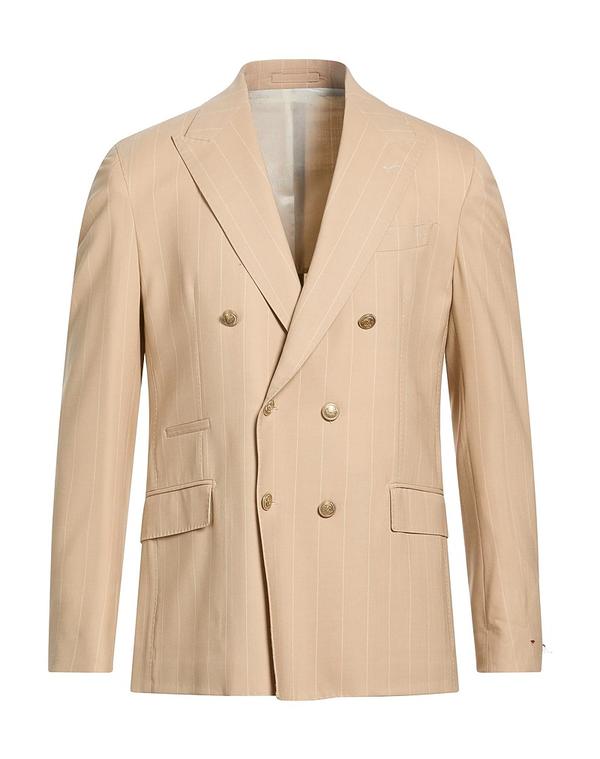 イレブンティ メンズ アウター ジャケット・ブルゾン テーラードジャケット ELEVENTY Beige ベージュ｜ReVida 店