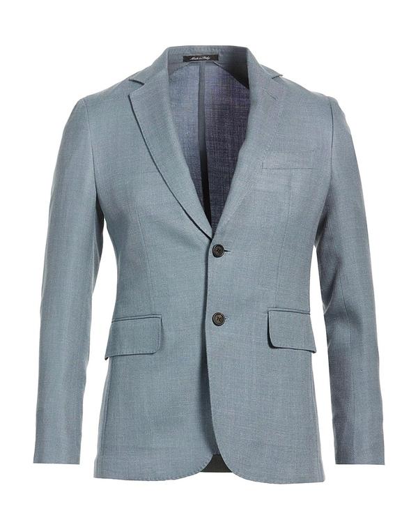 ダンヒル メンズ アウター ジャケット・ブルゾン テーラードジャケット DUNHILL Blue Gray グレー｜ReVida 店
