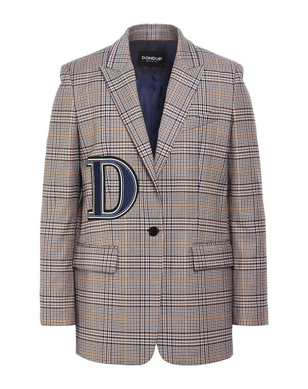 ドンダップ メンズ アウター ジャケット・ブルゾン テーラードジャケット DONDUP Dark Brown ブラウン｜ReVida 店
