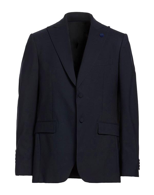 ラルディーニ メンズ アウター ジャケット・ブルゾン LARDINI Midnight Blue ブルー|ReVida 店