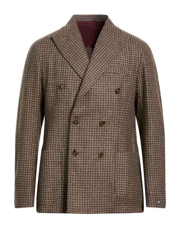 バルバナポリ メンズ アウター ジャケット・ブルゾン BARBA Napoli Gray グレー｜ReVida 店