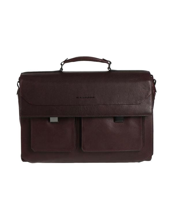 ピクアドロ メンズ バッグ ブリーフケース PIQUADRO Chocolate Brown ブラウン｜ReVida 店