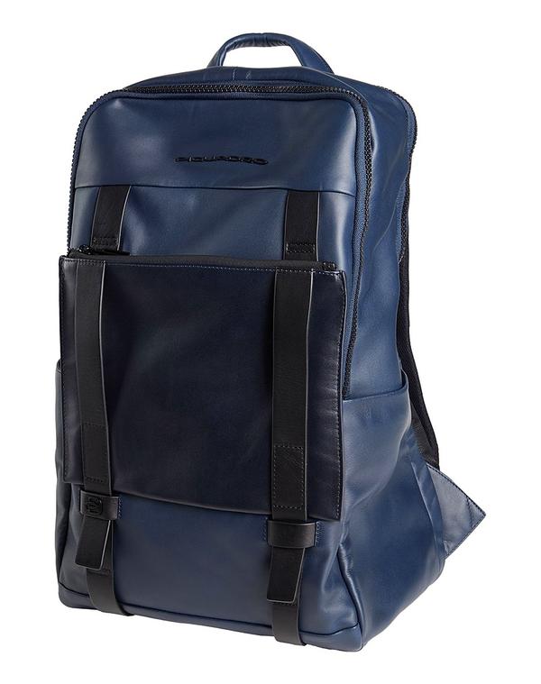 ピクアドロ メンズ バッグ バックパック・リュックサック PIQUADRO Navy ネイビー｜ReVida 店