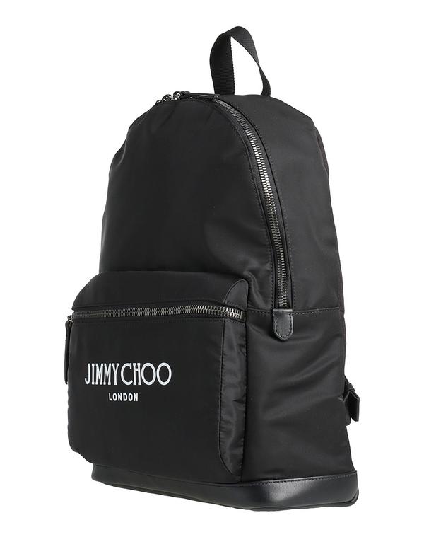ジミーチュー メンズ バッグ バックパック・リュックサック JIMMY CHOO Black ブラック｜ReVida 店