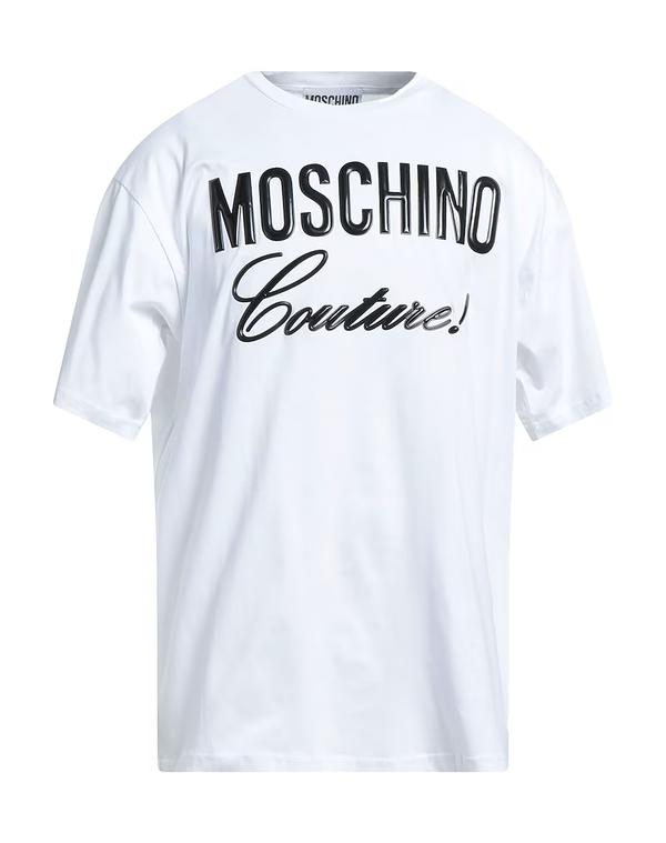 モスキーノ メンズ トップス Tシャツ MOSCHINO Ｔシャツ White ホワイト