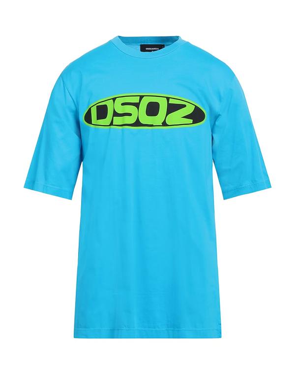 ディースクエアード メンズ トップス ティーシャツ DSQUARED2 Ｔシャツ Azure Blue 青色 メンズファッション-Tシャツ・カットソー-トップス