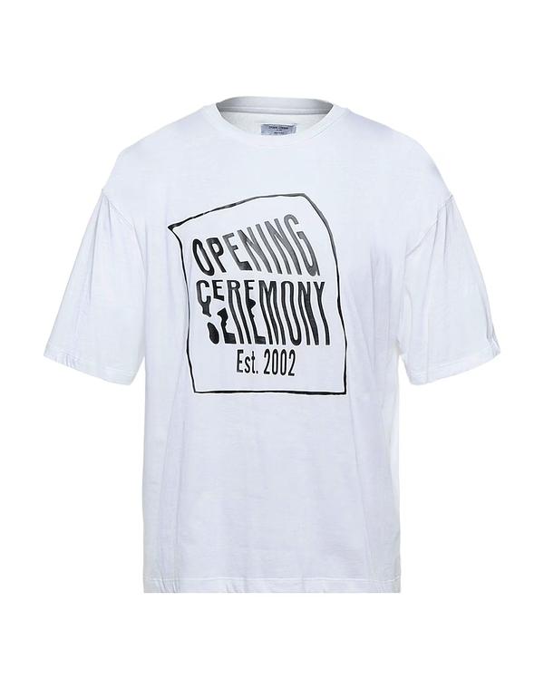 オープニングセレモニー メンズ トップス Tシャツ OPENING CEREMONY Ｔシャツ White ホワイト