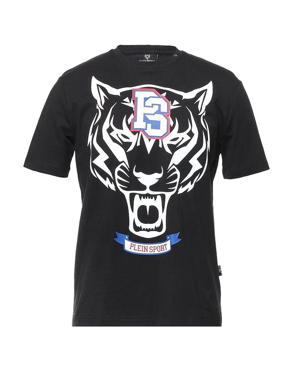 プレイン スポーツ メンズ トップス Tシャツ PLEIN SPORT Ｔシャツ Black ブラック
