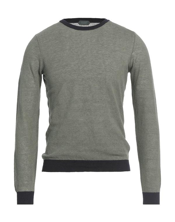 ザノーネ メンズ トップス シャツ ZANONE プルオーバー Sage Green グリーン