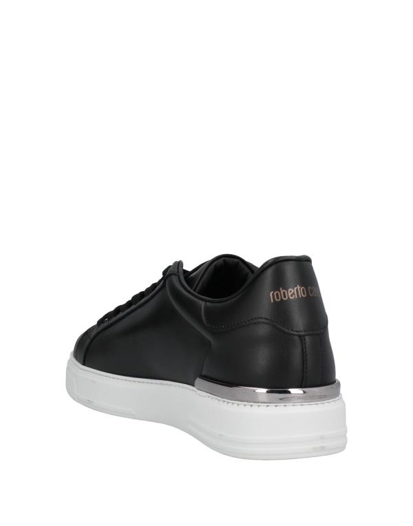 ロベルトカヴァリ メンズ スニーカー シューズ Sneakers Black メンズ ...