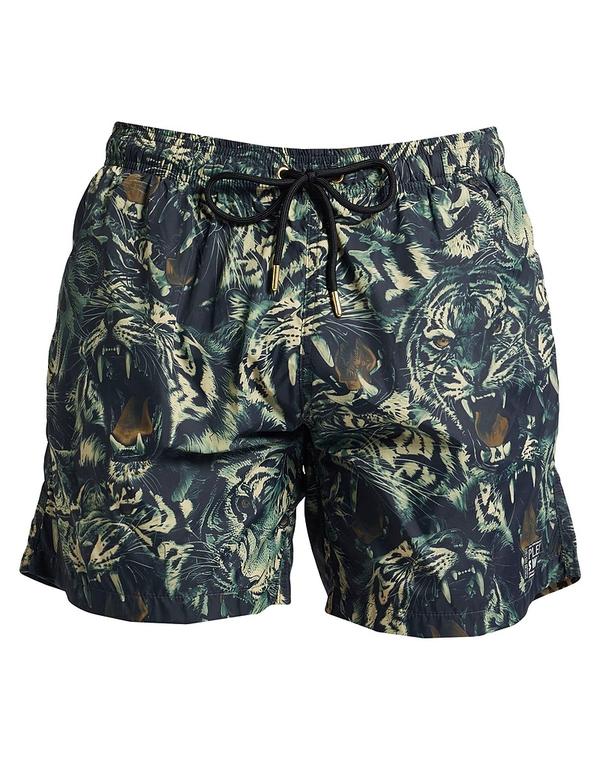 プレイン スポーツ メンズ 水着 ハーフパンツ・ショーツ PLEIN SPORT ( ) Dark Green グリーン｜ReVida 店 16,186円