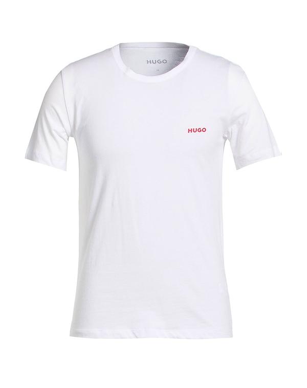 フューゴ メンズ トップス Tシャツ HUGO White ホワイト|ReVida 店