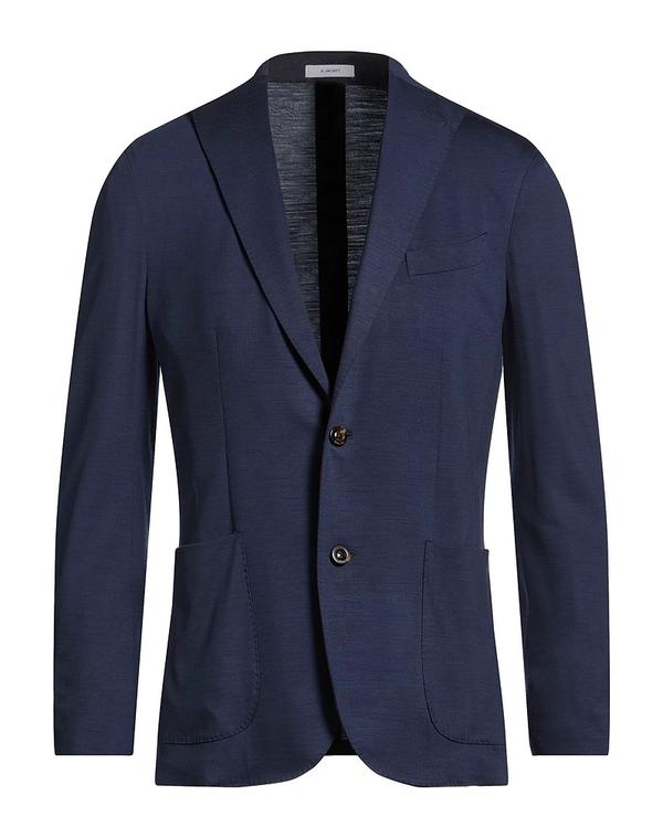 ボリオリ メンズ アウター ジャケット・ブルゾン テーラードジャケット BOGLIOLI Midnight Blue ブルー|ReVida 店