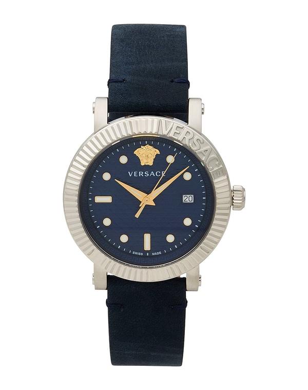 ヴェルサーチ メンズ アクセサリー 腕時計 VERSACE Midnight Blue ブルー｜ReVida 店