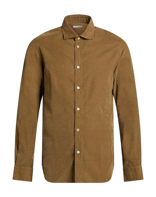 ボリオリ メンズ トップス シャツ BOGLIOLI Khaki カーキ|ReVida 店