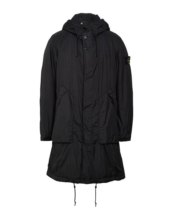 ストーンアイランド メンズ アウター ジャケット・ブルゾン パファージャケット STONE ISLAND Black ブラック｜ReVida 店