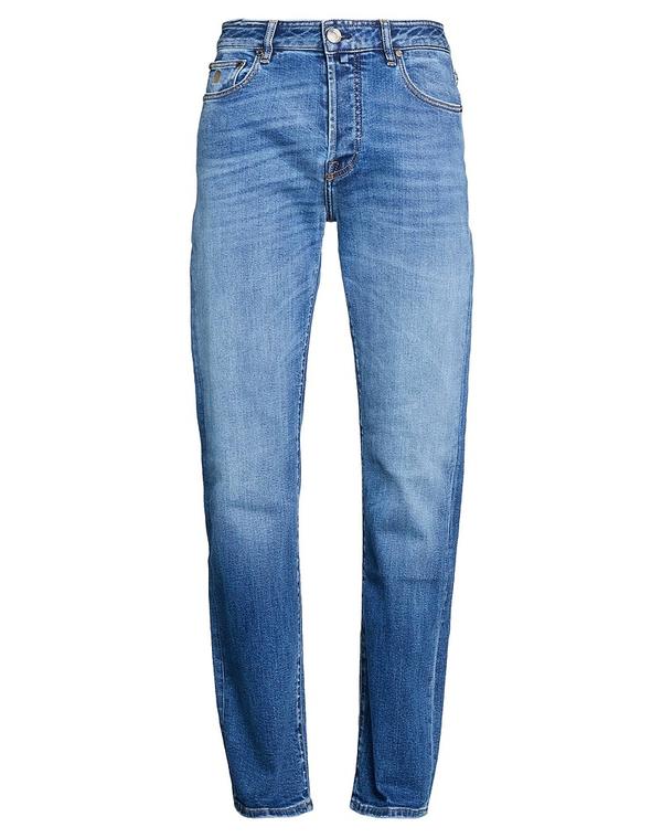 ムーレー メンズ ボトムス デニムパンツ ジーンズ MOORER Blue ブルー｜ReVida 店