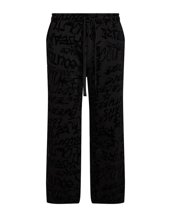 ヴェルサーチ メンズ ボトムス カジュアルパンツ スウェットパンツ VERSACE JEANS COUTURE Black ブラック｜ReVida 店 49,680円