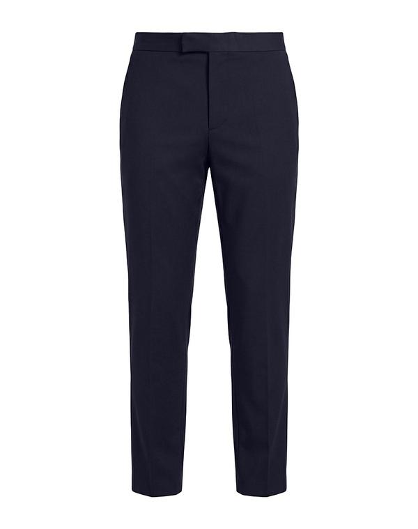 ラルディーニ メンズ ボトムス カジュアルパンツ LARDINI Midnight Blue ブルー｜ReVida 店