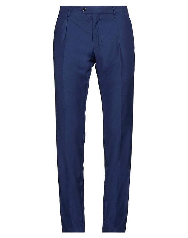 ラルディーニ メンズ ボトムス カジュアルパンツ クラシックパンツ LARDINI Navy ネイビー｜ReVida 店