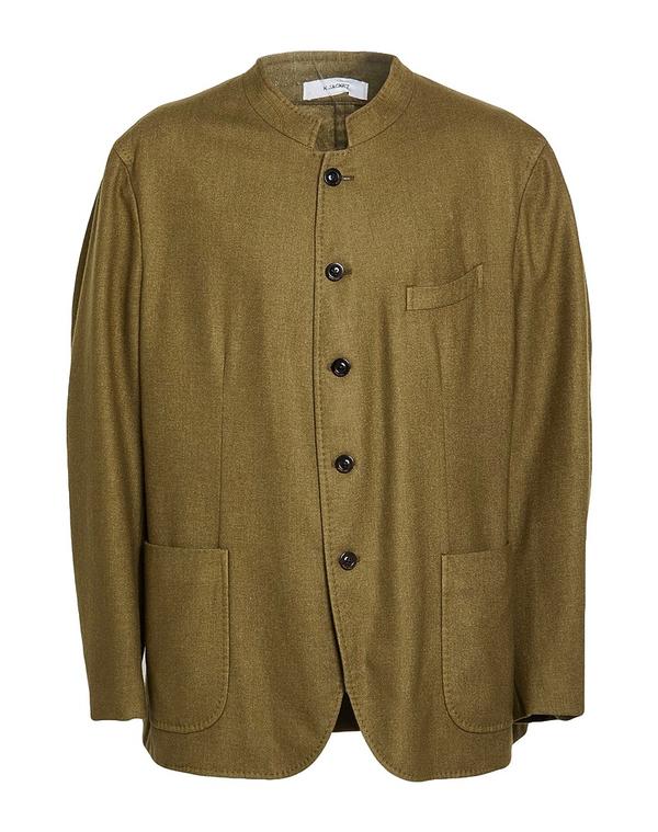 ボリオリ メンズ アウター ジャケット・ブルゾン BOGLIOLI Military Green グリーン｜ReVida 店