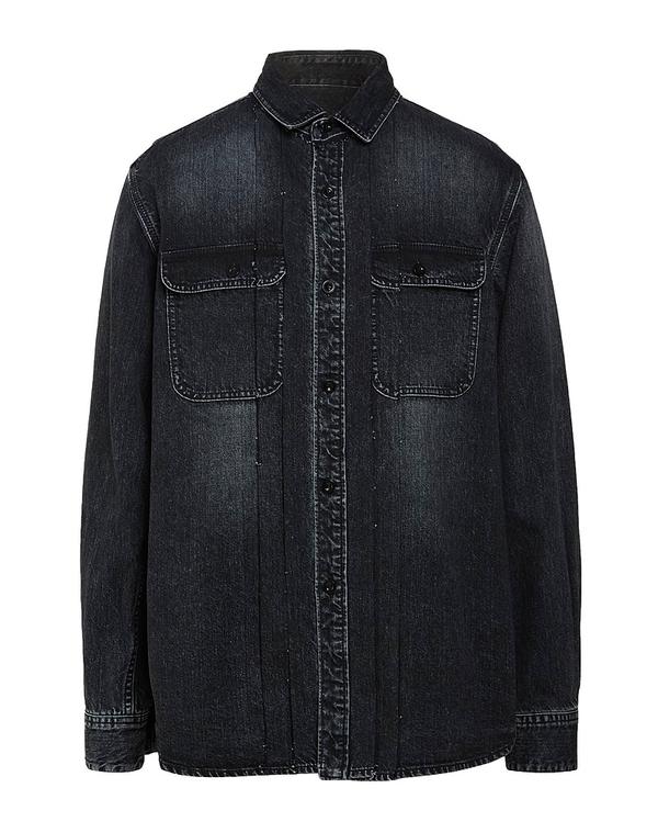 サカイ メンズ トップス シャツ SACAI Black ブラック|ReVida 店