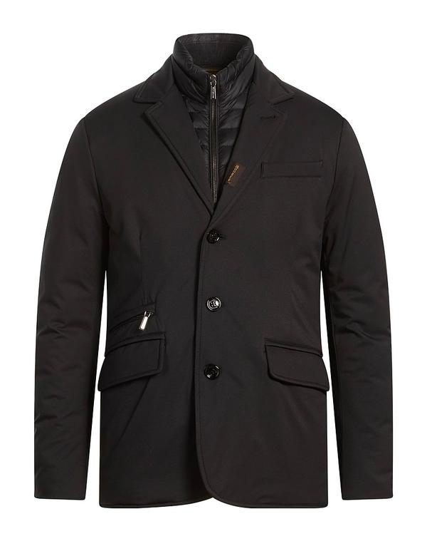 ムーレー メンズ アウター ジャケット・ブルゾン MOORER Black ブラック｜ReVida 店