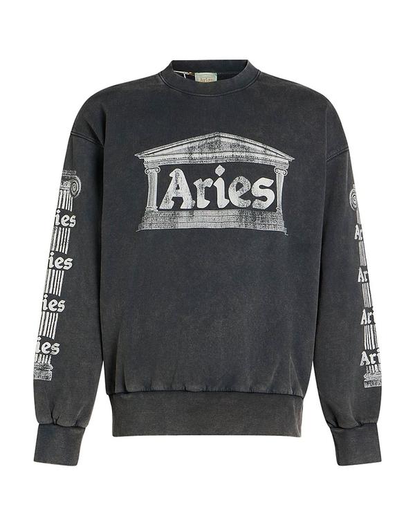 アリーズ メンズ アウター パーカー・スウェット ARIES Charcoal チャコール|ReVida 店