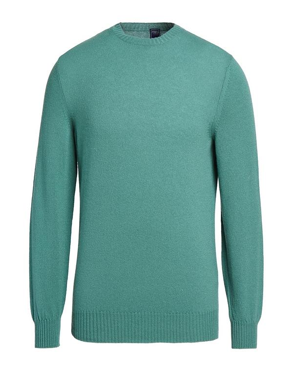 フェデーリ メンズ トップス シャツ プルオーバー FEDELI Green グリーン|ReVida 店